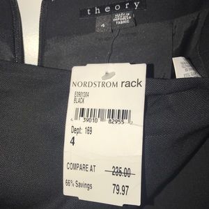 Theory black pencil skirt from Nordstrom Rack